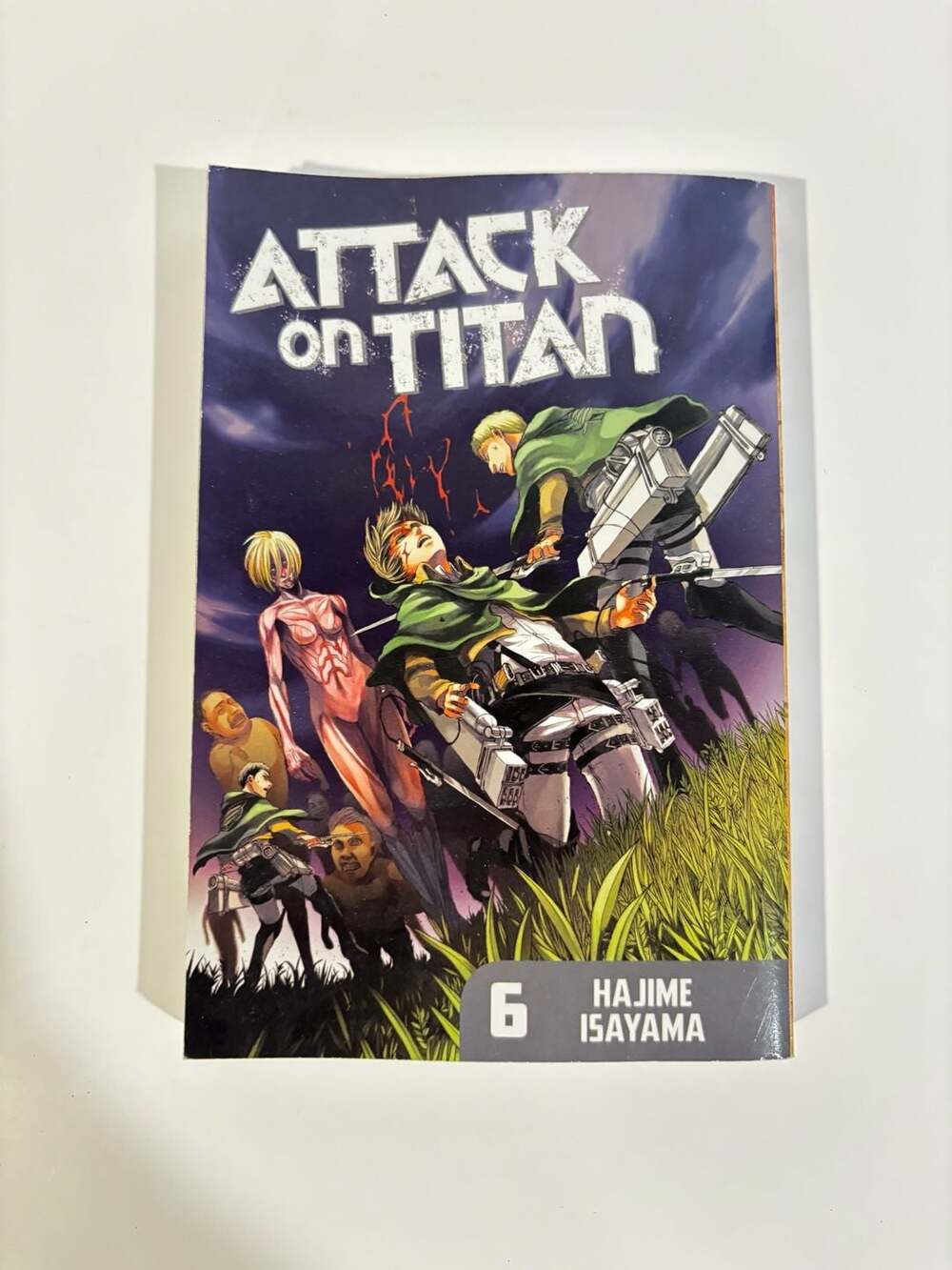 Attack on Titan Volume 6 Manga by Hajime Isayama